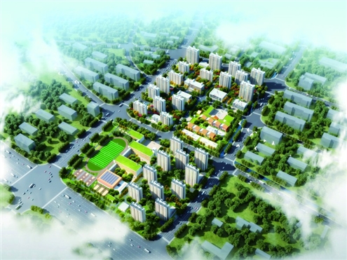 济南泉城城市更新投资有限公司筹建的文庄租赁住房项目设计图